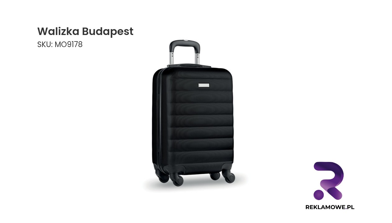 Walizka Budapest Walizka Budapest - stylowa walizka podróżna
